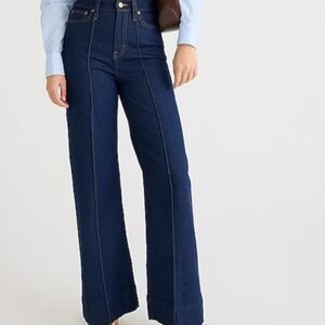 J. Crew Pintuck Trouser Jeans